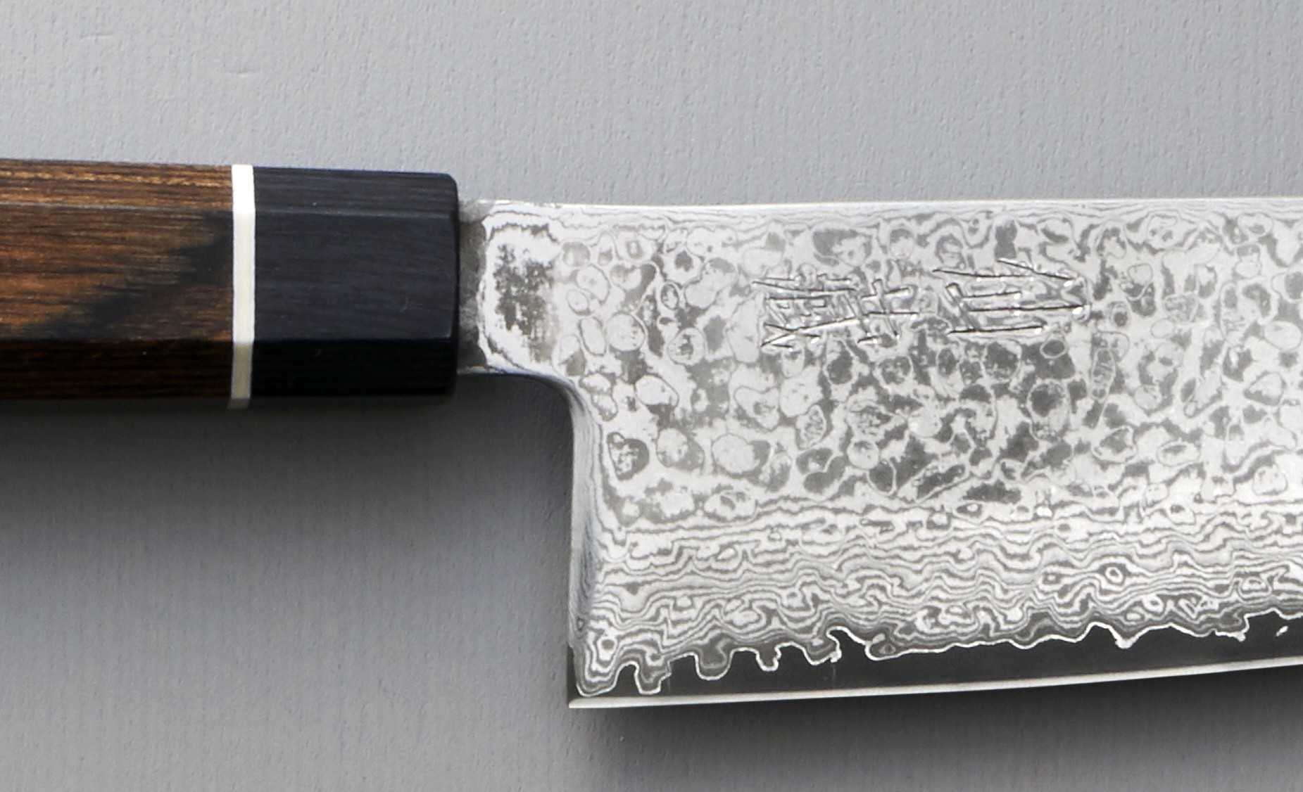 Suncraft Senzo Damascus Black kokkiveitsi 20 cm - Image 5