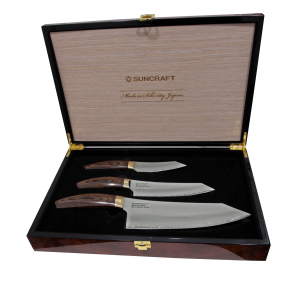 Suncraft Senzo Elegancia Veitsisarja, 3 veistä
