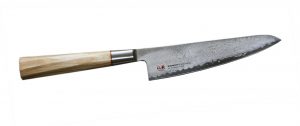 Suncraft Senzo Damascus Twisted Octagon Mini Santoku 14 cm